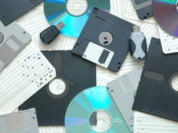 Disketten, Festplatten, CD's, Magnetbänder