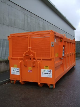 Neue Presscontainer